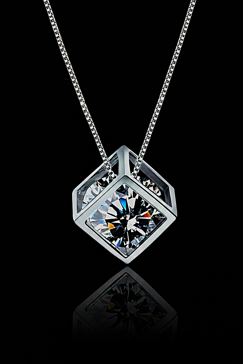 Lumen Cube Necklace
