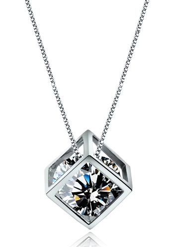 Lumen Cube Necklace