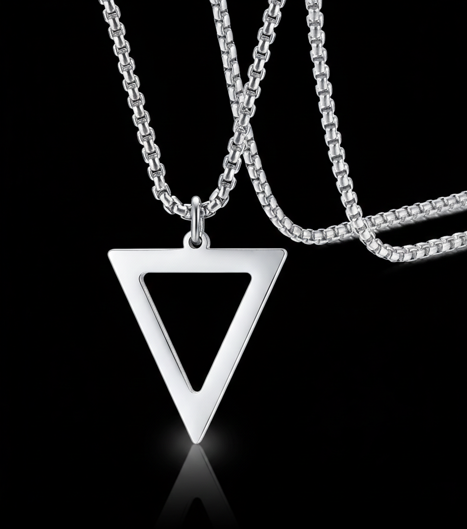 Delta Axis Pendant Necklace