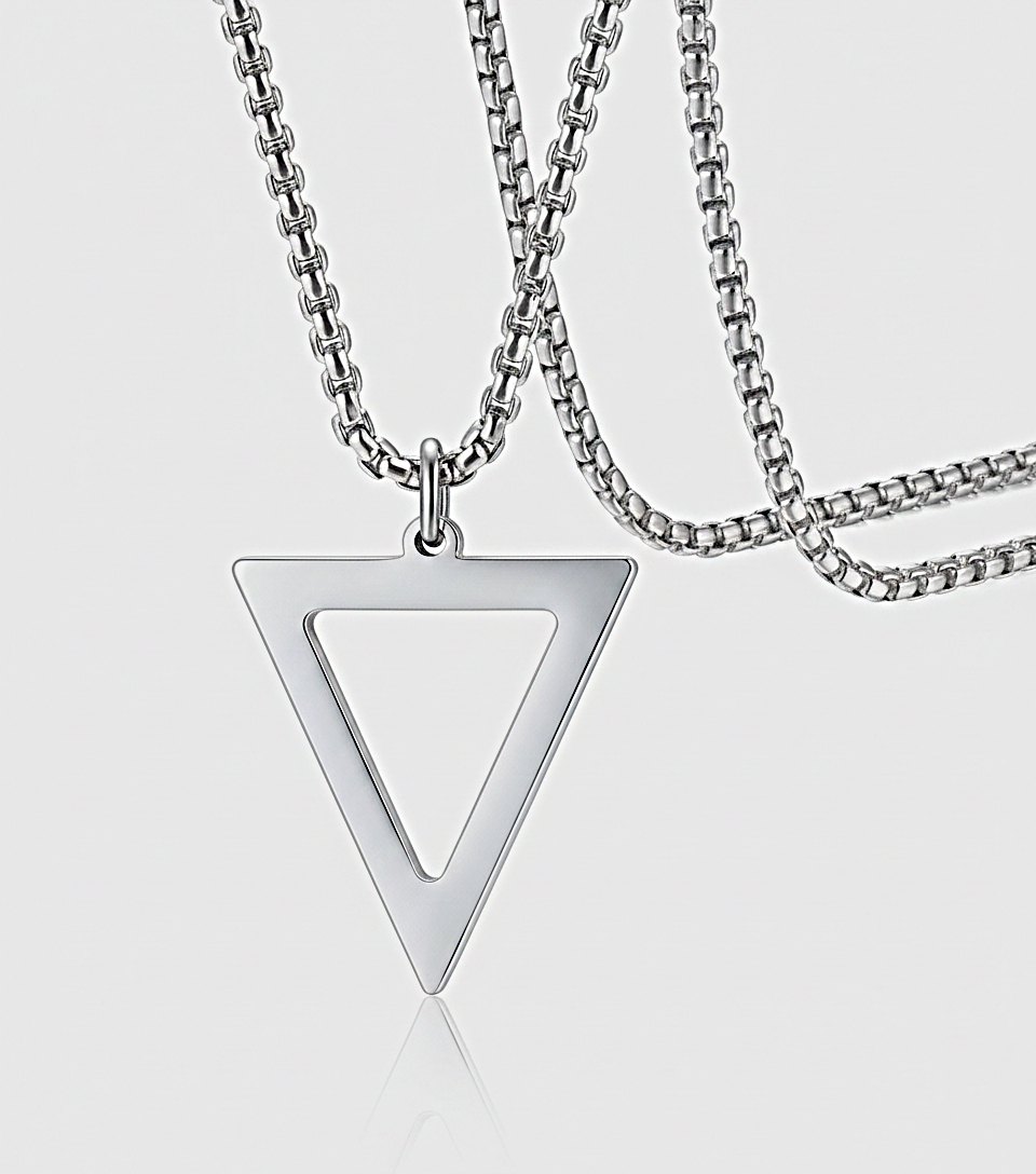 Delta Axis Pendant Necklace
